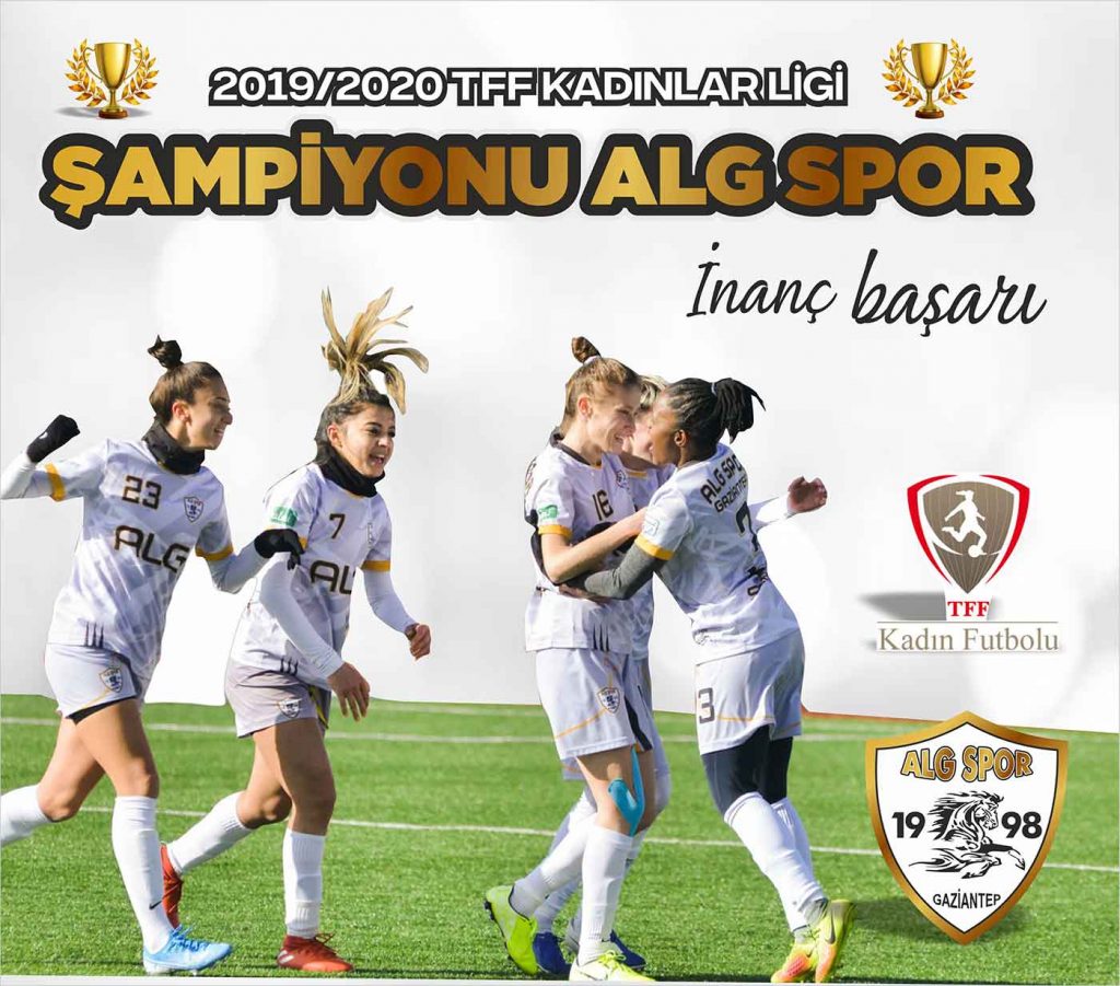 2019-2020 Kadınlar 1. Ligi Şampiyonu | Alg Spor Kulübü